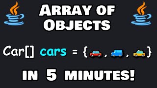 Create an ARRAY OF OBJECTS in 5 minutes 🗃️ [upl. by Geier551]