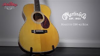 The Fellowship of Acoustics  Martin OM42 Koa [upl. by Farris]