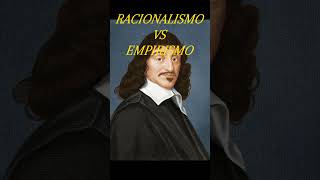 RACIONALISMO vs EMPIRISMO [upl. by Nnyluqcaj]