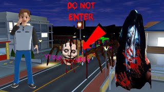 Choo choo Charlies Horror train 🚃 Hunter Mio Aida 😱👺  Sakura school simulator video elinagaming6 [upl. by Adnima]