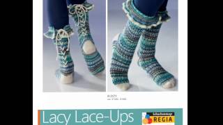 Schachenmayr Regia  Journal 008  Design Line Crazy Socks [upl. by Kerri341]