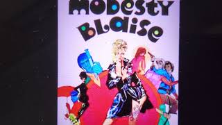 Modesty Blaise  film 1966 Monica vitti dirk bogarde terence stamp  in 500 words [upl. by Adnama]