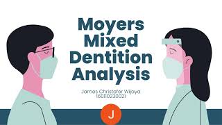 Moyers Mixed Dentition Analysis  James Christofer Wijaya  160110230021 [upl. by Dunkin972]