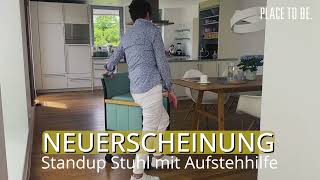 Neuheit Standup  der Stuhl mit integrierter Aufstehhilfe [upl. by Tare]