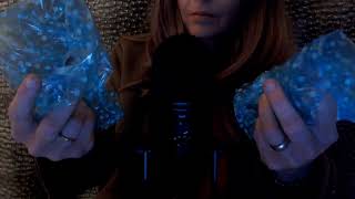 ASMR whisper drift into relaxation hair rollers shower caps keyboard bag stones duster sleep [upl. by Milburt]