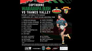 Wairarapa Bush vs Thames Valley 2024 [upl. by Attezi]