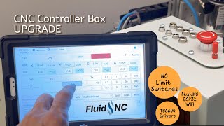 CNC Controller Box Upgrade from GRBL to FluidNC  DIY [upl. by Candis]