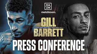 JORDAN GILL VS ZELFA BARRETT PRESS CONFERENCE LIVESTREAM [upl. by Eiramanel813]