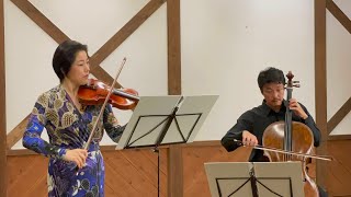 Bach Duo Cello Suite 1 Biber Passacaglia  Duo Violonista  violin amp cello チェロとヴァイオリンだけの音楽会 Vol01 [upl. by Ardisj]