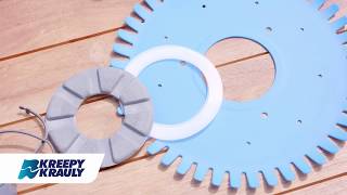 Kreepy Krauly  Replacing your Seal Scoop Slip Rings and Sole [upl. by Alek]