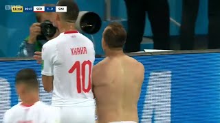 Xherdan Shaqiri  Last minute winner vs Serbia 🇨🇭v🇷🇸 Russia World Cup 2018 [upl. by Niltak840]