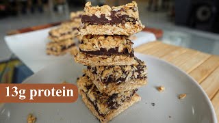 No Bake Chocolate Sandwich Oat Bars [upl. by Luben]