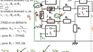 Exercice  Amplificateur dinstrumentation [upl. by Aihsenrad515]