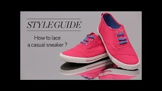 Best shoe lacing styles for 3 holes [upl. by Raamaj]