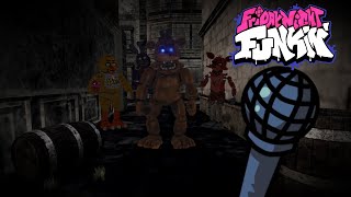 Friday Night Funkin VS FNaF AR DEMO but its First Person  FNF MOD  FNAF [upl. by Remled]