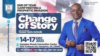 USA Prophetic Invasion with Gods Servant Nanasei OpokuSarkodie  15  12  2023 [upl. by Arnie]