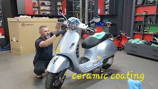 New Vespa gts 300 hpe supertech vespagts vespagts300hpesupertech vespa [upl. by Wein]