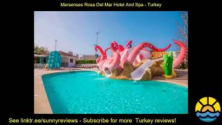 marsenses rosa del mar hotel and spa [upl. by Cerallua]