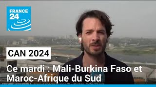 CAN 2024  deux matchs ce mardi pour la suite des 8èmes de finale • FRANCE 24 [upl. by Wall]