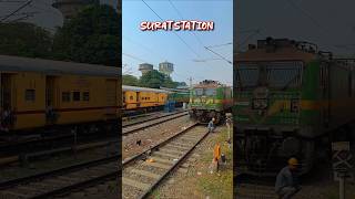 Ab main surat satation pahanch geya ।। Surat station view [upl. by Itteb791]