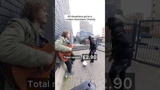 Station 127 BromleyByBow busking busker london donation [upl. by Katz]