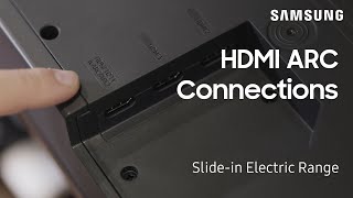 Soundbar HDMI Connections  Samsung US [upl. by Siravat]