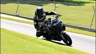 MT10 SuperNaked  Barber Motorsports Park w Sport Bike Track Time 811 [upl. by Weitman]