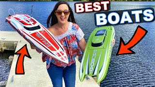 Top 5 BEST RC Boats of 2023 [upl. by Enirehtacyram434]