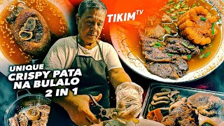 CRISPY PATA  BULALO  2 in 1 na SARAP  Nasa Likod ng SM North QUEZON CITY  TIKIM TV [upl. by Yojenitsirk569]