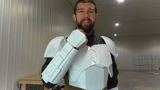 Making A Mandalorian  Episode 1  Flight Suit and Attaching Armor [upl. by Ivanah]