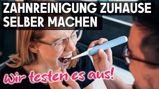 Zahnreinigung zuhause selber machen  Selbsttest [upl. by Dihsar]