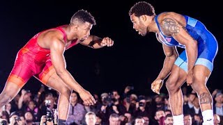 Jordan Burroughs USA vs Frank Chamizo Italy  2018 Beat The Streets [upl. by Ylagam826]