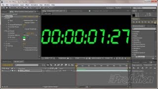 A Timecode with any color and any font you like in Adobe After Effects [upl. by Roselane925]