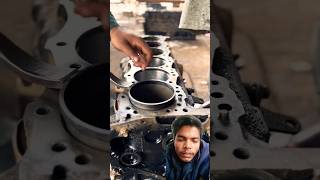 Diesel engine piston seleeb fitting automobile autotools carmachanic tools machanical video [upl. by Nawed]