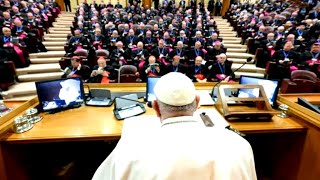 PAPA FRANCESCO COLORITO TERMINE PER NO GAY NEI SEMINARI [upl. by Nnednarb106]