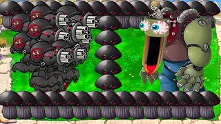 Doom Gatling Pea X Doom Shroom Vs All Doom Zombies Vs Zomboss Gargantuar  Plants vs Zombies Hack [upl. by Otrevogir]