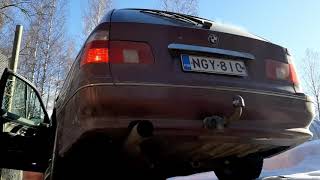 BMW 530d e39 straight pipe [upl. by Nehttam275]