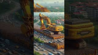 The Most Amazing Heavy Machinery In The World Excavator excavator truck automobile vocalcontrol [upl. by Erica]