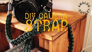 ANALOG OUTLET DIY Camera Strap [upl. by Perl685]