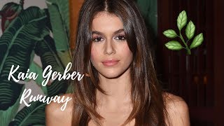 Kaia Gerber Runway 20182019 [upl. by Inuat59]