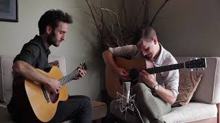 Julian Lage amp Chris Eldridge  Collings Guitars  quotStone Crossquot [upl. by Barnet524]