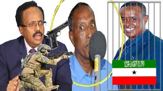 AbuukarAwaale Qaaddiid Farmaajo DAAWO SOMALILAND OO XABSIGA DHIGTAY ABUUKAR AWALE 😭😢 [upl. by Jeffers]