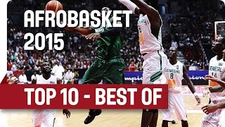 Top 10 Plays  AfroBasket 2015 [upl. by Calvina]