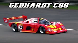 Gebhardt C88  Audi Quattro 5cylinder Turbo engine Monza 2019 [upl. by Jan]