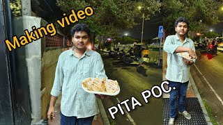 Making video of Honey chicken pita poc  taste 😋👌 foodie chicken streetfood [upl. by Allegra360]