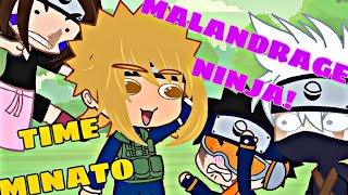 TIME MINATO💛 Malandragem Ninja Voice makers 💜 Gacha club [upl. by Yrocej650]