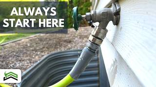 Most Common Source Of Outdoor Faucet Water Leaks  5 Minute Fix [upl. by Ynafetse420]