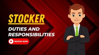 Stocker Duties And Responsibilities [upl. by Holna]