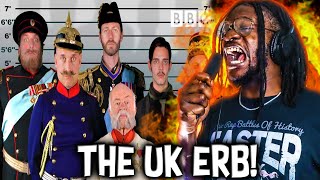 THE UK ERB  The cause of World War One Origins Rap Battle  WW1  BBC REACTION [upl. by Ardnahsal]