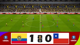 Ecuador vs Chile 10  Eliminatorias CONMEBOL Mundial FIFA 26™  ¡Highlights [upl. by Yrtnej]